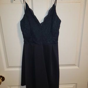 Navy blue Dress -homecoming,semi